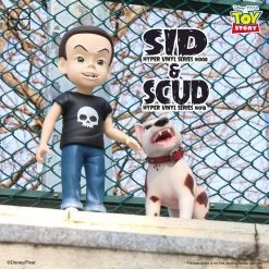 Maybang's Collectibles HEROCROSS Disney Toy Story Nightmare Of Toy Sid Phillips & Scud Dog 24” Vinly Figure Set