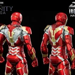 Vendor-unknown Threezero Marvel Avengers Infinity Saga Iron Man Mark 43 DLX 1/12 Scale Die-Cast Action Figure