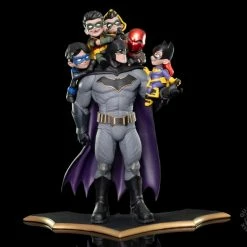 Maybang's Collectibles Qmx DC Comics Q-Master Batman Family Diorama Statue