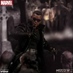 Vendor-unknown Mezco Toyz One:12 Collective Marvel Comics Blade 1/12 Scale 6 Action Figure
