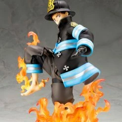 Maybang's Collectibles Kotobukiya Fire Force ArtFX J Shinra Kusakabe Statue With Bonus Part