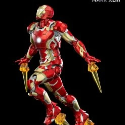 Vendor-unknown Threezero Marvel Avengers Infinity Saga Iron Man Mark 43 DLX 1/12 Scale Die-Cast Action Figure
