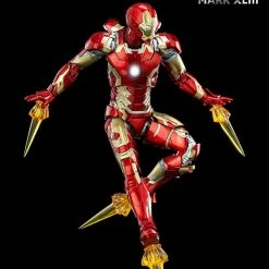 Vendor-unknown Threezero Marvel Avengers Infinity Saga Iron Man Mark 43 DLX 1/12 Scale Die-Cast Action Figure