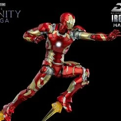 Vendor-unknown Threezero Marvel Avengers Infinity Saga Iron Man Mark 43 DLX 1/12 Scale Die-Cast Action Figure