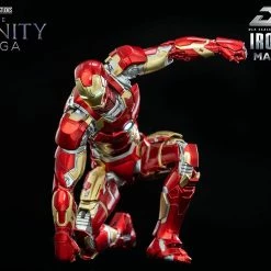 Vendor-unknown Threezero Marvel Avengers Infinity Saga Iron Man Mark 43 DLX 1/12 Scale Die-Cast Action Figure