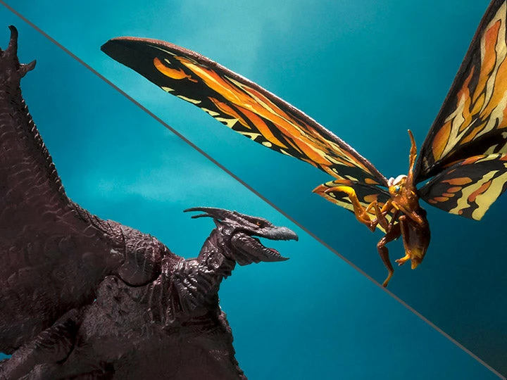 Maybang's Collectibles TAMASHII NATIONS Bandai S.H. MonsterArts Mothra (2019) & Rodan (2019) Set Godzilla King Of The Monsters 1 Maybang's Collectibles TAMASHII NATIONS Bandai S.H. MonsterArts Mothra (2019) & Rodan (2019) Set Godzilla King Of The Monsters