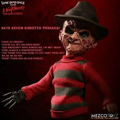 Vendor-unknown Mezco Toyz Living Dead Dolls A Nightmare On Elm Street Talking Freddy Krueger Figure