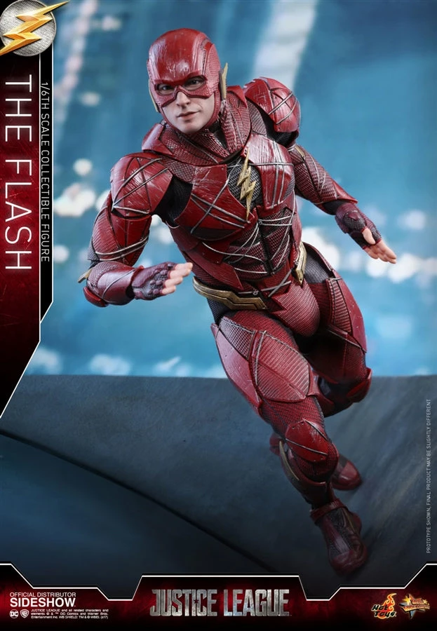 Vendor-unknown Hot Toys DC Comics Justice League The Flash 1/6 Scale Figure 1 Vendor-unknown Hot Toys DC Comics Justice League The Flash 1/6 Scale Figure