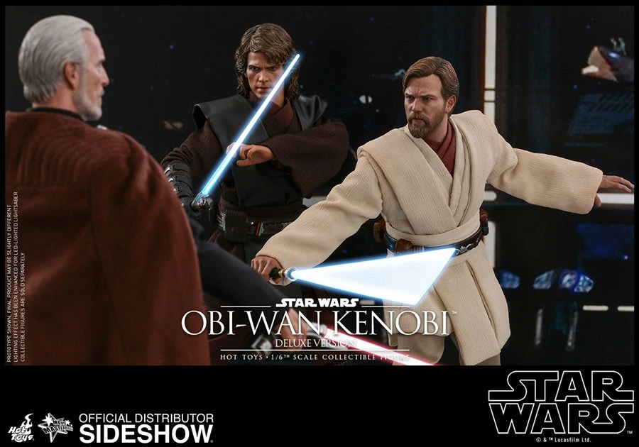 Vendor-unknown Hot Toys Star Wars Episode III Revenge Of The Sith Obi-Wan Kenobi (Deluxe Version) 1/6 Scale Figure 9 Vendor-unknown Hot Toys Star Wars Episode III Revenge Of The Sith Obi-Wan Kenobi (Deluxe Version) 1/6 Scale Figure