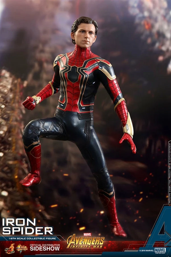 Vendor-unknown Hot Toys Marvel Avengers Infinity War Spider-Man Iron Spider Suit 1/6 Scale 12" Action Figure 8 Vendor-unknown Hot Toys Marvel Avengers Infinity War Spider-Man Iron Spider Suit 1/6 Scale 12" Action Figure