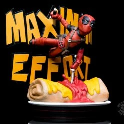 Maybang's Collectibles Qmx Deadpool Maximum Effort Q-Fig Max Diorama