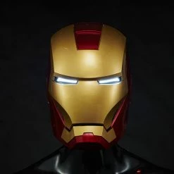 Maybang's Collectibles Killerbody Marvel Iron Man 1/1 Scale Full Size Mark III LED Motorized Helmet Marvel Comics