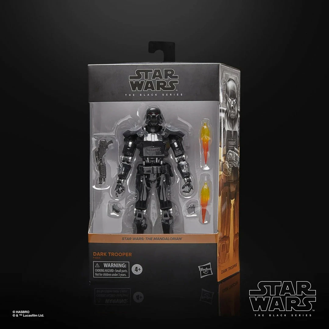 Maybang's Collectibles Hasbro Star Wars The Black Series The Mandalorian Dark Trooper Deluxe 6-Inch Action Figure 15 Maybang's Collectibles Hasbro Star Wars The Black Series The Mandalorian Dark Trooper Deluxe 6-Inch Action Figure