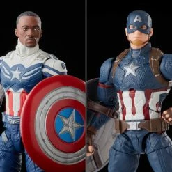 Maybang's Collectibles Hasbro The Falcon And The Winter Soldier & Avengers Endgame Marvel Legends Tag Team Captain America Two-Pack Action Figures Set