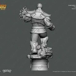 Vendor-unknown Others Beast Kingdom Marvel Avengers Infinity War D-Select DS-014 Thanos PX Previews Exclusive Statue 5 Vendor-unknown Others Beast Kingdom Marvel Avengers Infinity War D-Select DS-014 Thanos PX Previews Exclusive Statue