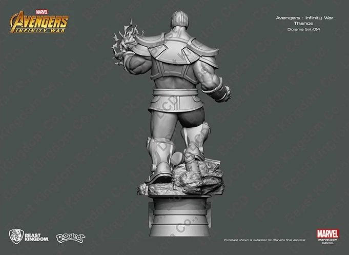 Vendor-unknown Others Beast Kingdom Marvel Avengers Infinity War D-Select DS-014 Thanos PX Previews Exclusive Statue 3 Vendor-unknown Others Beast Kingdom Marvel Avengers Infinity War D-Select DS-014 Thanos PX Previews Exclusive Statue