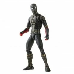 Maybang's Collectibles Hasbro Marvel Legends Spider-Man 3 6-Inch Action Figure Wave 13 Spider-Man (Black And Gold) Action Figure