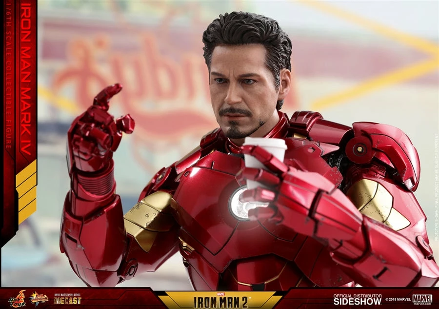 Vendor-unknown Hot Toys Marvel Iron Man 2 Iron Man Mark IV Diecast 1/6 Scale 12" Figure 5 Vendor-unknown Hot Toys Marvel Iron Man 2 Iron Man Mark IV Diecast 1/6 Scale 12" Figure
