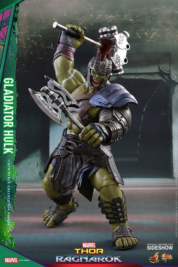 Vendor-unknown Hot Toys Marvel Thor Ragnarok Gladiator Hulk 1/6 Scale Figure 1 Vendor-unknown Hot Toys Marvel Thor Ragnarok Gladiator Hulk 1/6 Scale Figure