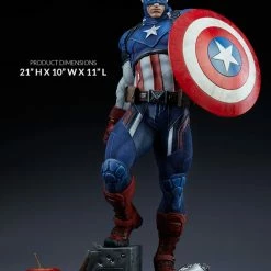 Vendor-unknown Sideshow Marvel Comics Captain America Premium Format Figure Statue