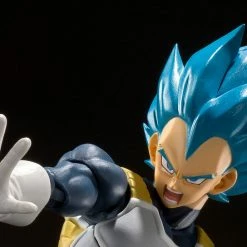 Maybang's Collectibles Bandai Tamashii Nations Dragon Ball Super S.H.Figuarts Super Saiyan God Super Saiyan Vegeta Figure