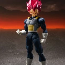Maybang's Collectibles Bandai Tamashii Nations Dragon Ball Super S.H.Figuarts Super Saiyan God Super Saiyan Vegeta Figure