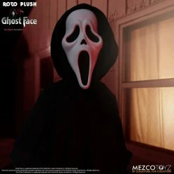 Maybang's Collectibles Mezco Toyz Mezco Designer Series Scream Roto Plush Ghost Face Large Scale 18