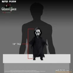 Maybang's Collectibles Mezco Toyz Mezco Designer Series Scream Roto Plush Ghost Face Large Scale 18