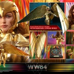 Maybang's Collectibles Hot Toys DC Comics Wonder Woman 1984 Golden Armor Wonder Woman (Deluxe Ver.) 1/6 Scale Collectible Figure