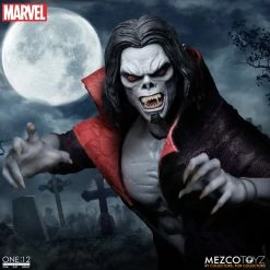 Maybang's Collectibles Mezco Toyz One:12 Collective Marvel Comic Morbius 1/12 Scale Action Figure