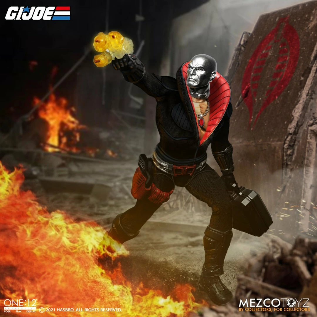 Maybang's Collectibles Mezco Toyz One:12 Collective G.I. Joe Destro 1/12 Scale Action Figure 6 Maybang's Collectibles Mezco Toyz One:12 Collective G.I. Joe Destro 1/12 Scale Action Figure