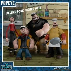 Maybang's Collectibles Mezco Toys Popeye Classic Comic Strip 5 Points Deluxe Boxed Set
