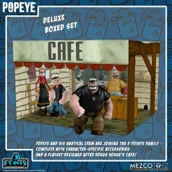 Maybang's Collectibles Mezco Toys Popeye Classic Comic Strip 5 Points Deluxe Boxed Set