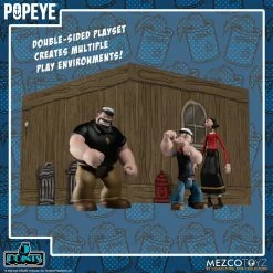 Maybang's Collectibles Mezco Toys Popeye Classic Comic Strip 5 Points Deluxe Boxed Set