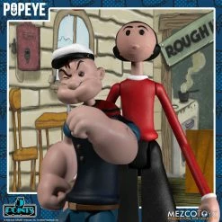 Maybang's Collectibles Mezco Toys Popeye Classic Comic Strip 5 Points Deluxe Boxed Set