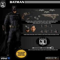 Maybang's Collectibles Mezco Toyz One:12 Collective DC Comics Zack Snyder’s Justice League Deluxe Superman, Flash & Batman Steel Boxed Set