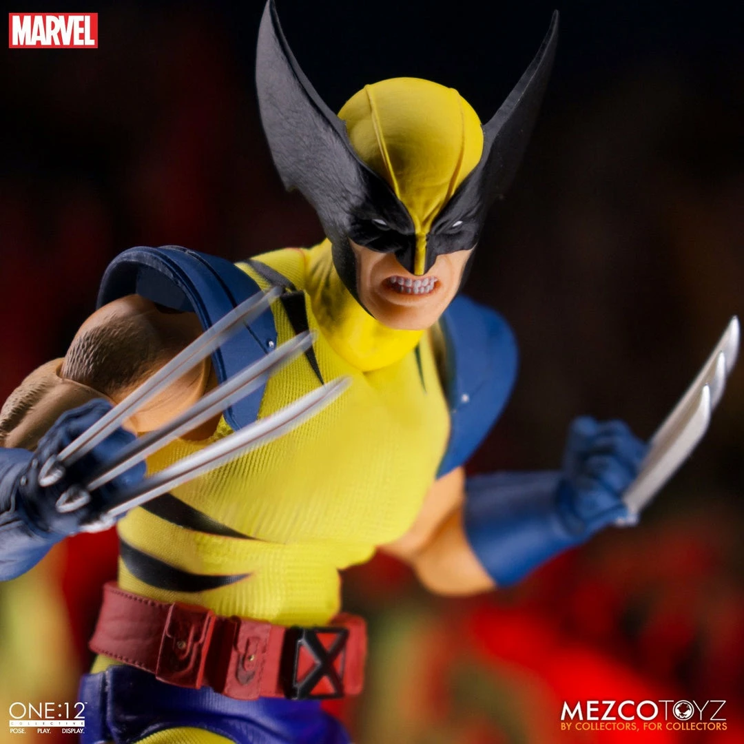 Maybang's Collectibles Mezco Toyz Marvel Comics One:12 Collective Wolverine Deluxe Steel Box Edition With Defeated Sentinel Base 2 Maybang's Collectibles Mezco Toyz Marvel Comics One:12 Collective Wolverine Deluxe Steel Box Edition With Defeated Sentinel Base