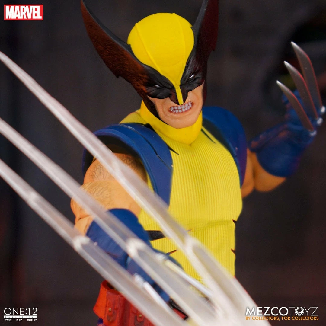 Maybang's Collectibles Mezco Toyz Marvel Comics One:12 Collective Wolverine Deluxe Steel Box Edition With Defeated Sentinel Base 9 Maybang's Collectibles Mezco Toyz Marvel Comics One:12 Collective Wolverine Deluxe Steel Box Edition With Defeated Sentinel Base