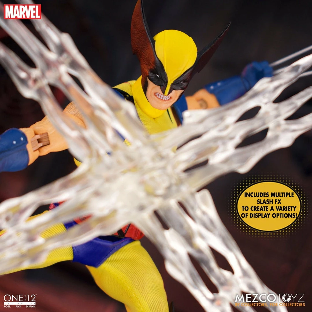 Maybang's Collectibles Mezco Toyz Marvel Comics One:12 Collective Wolverine Deluxe Steel Box Edition With Defeated Sentinel Base 12 Maybang's Collectibles Mezco Toyz Marvel Comics One:12 Collective Wolverine Deluxe Steel Box Edition With Defeated Sentinel Base