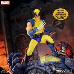 Maybang's Collectibles Mezco Toyz Marvel Comics One:12 Collective Wolverine Deluxe Steel Box Edition With Defeated Sentinel Base 49 Maybang's Collectibles Mezco Toyz Marvel Comics One:12 Collective Wolverine Deluxe Steel Box Edition With Defeated Sentinel Base