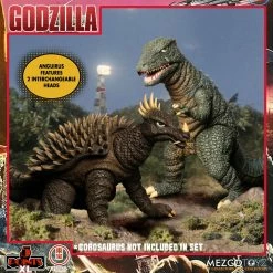Maybang's Collectibles Mezco Toyz 5 Points XL Godzilla Destroy All Monsters (1968) - Round 1 Boxed Set