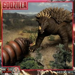 Maybang's Collectibles Mezco Toyz 5 Points XL Godzilla Destroy All Monsters (1968) - Round 1 Boxed Set