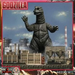 Maybang's Collectibles Mezco Toyz 5 Points XL Godzilla Destroy All Monsters (1968) - Round 1 Boxed Set