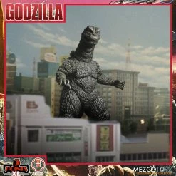 Maybang's Collectibles Mezco Toyz 5 Points XL Godzilla Destroy All Monsters (1968) - Round 1 Boxed Set