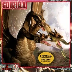 Maybang's Collectibles Mezco Toyz 5 Points XL Godzilla Destroy All Monsters (1968) - Round 2 Boxed Set