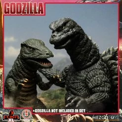 Maybang's Collectibles Mezco Toyz 5 Points XL Godzilla Destroy All Monsters (1968) - Round 2 Boxed Set