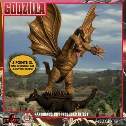 Maybang's Collectibles Mezco Toyz 5 Points XL Godzilla Destroy All Monsters (1968) - Round 2 Boxed Set