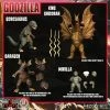 Maybang's Collectibles Mezco Toyz 5 Points XL Godzilla Destroy All Monsters (1968) - Round 2 Boxed Set
