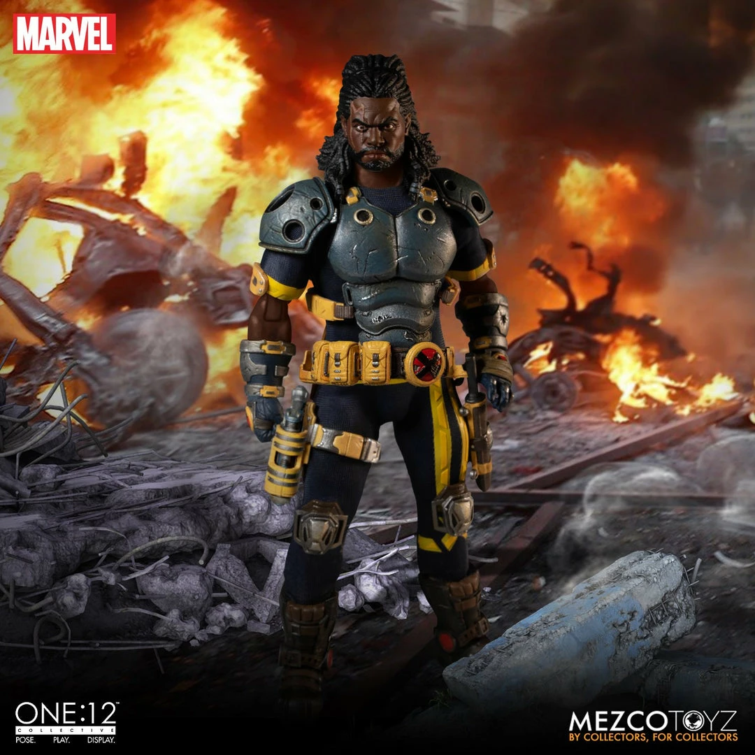 Maybang's Collectibles Mezco Toyz One:12 Collective Marvel Comics X-Men Bishop 1/12 Scale Action Figure 1 Maybang's Collectibles Mezco Toyz One:12 Collective Marvel Comics X-Men Bishop 1/12 Scale Action Figure