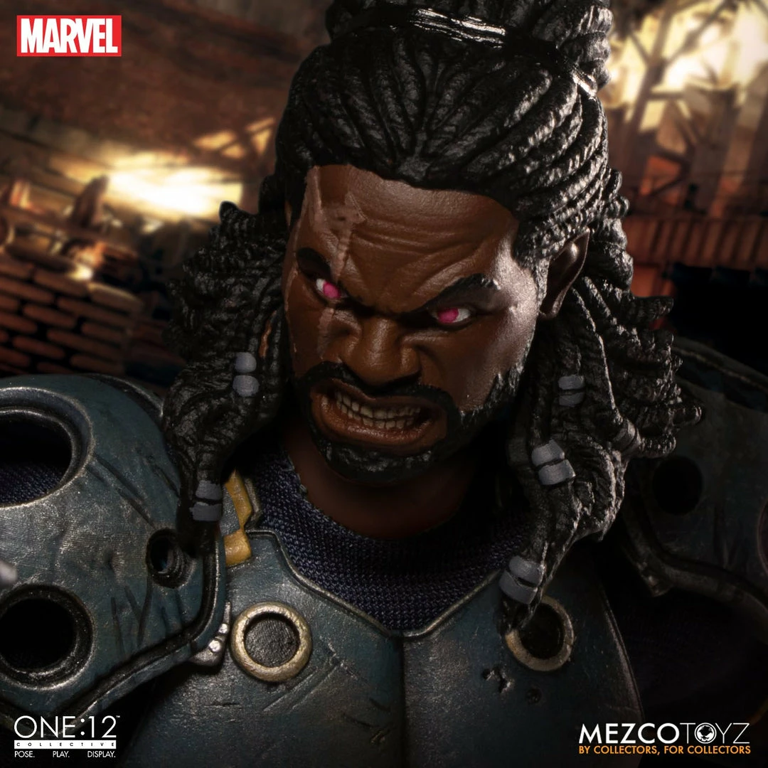 Maybang's Collectibles Mezco Toyz One:12 Collective Marvel Comics X-Men Bishop 1/12 Scale Action Figure 2 Maybang's Collectibles Mezco Toyz One:12 Collective Marvel Comics X-Men Bishop 1/12 Scale Action Figure